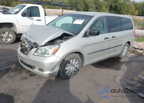 2006 Honda Odyssey Lx z USA, uszkodzony, nr VIN 5FNRL38246B056376